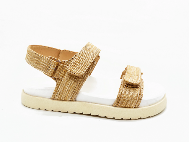 Summer Open Toe Knit Flat Lady Sandals