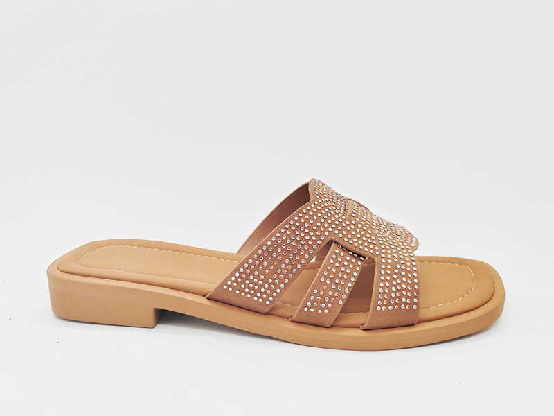 Dazzling Large Diamonds Feminine Charm Exquisite Lady Sandals