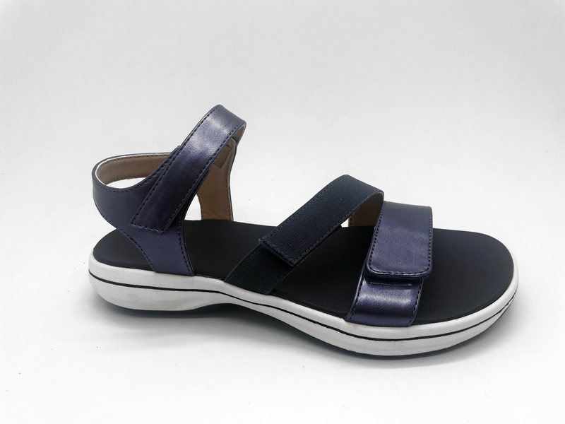 Shock Absorption Velcro Comfort Lightweight Lady Sandals