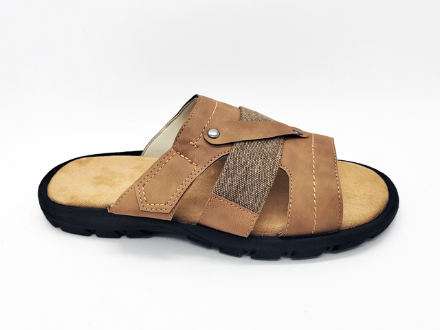 Camel Microfiber Mesh Breathe Freely Men Sandals
