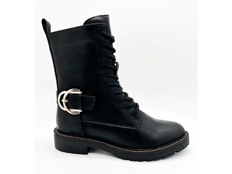 Minimalist Synthetic Leather Exquisite Lady's Boots