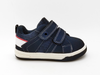 British Style Student Velcro Convenient Flat Bottom Boy Sneakers