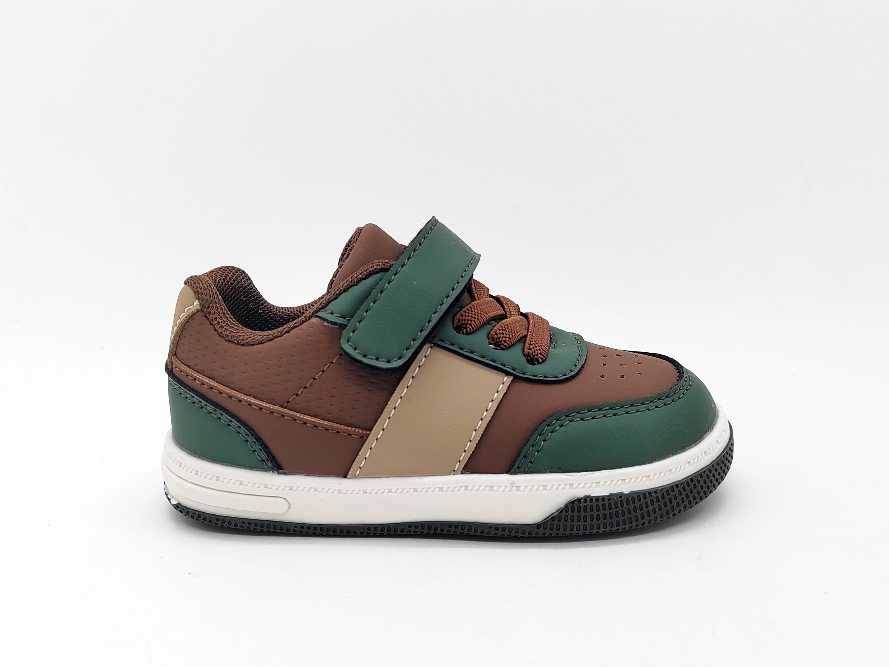 Autumn 2024 New Elastic Shoelace Velcro Mesh Boys' Shoes