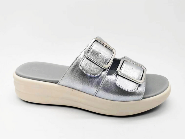 Silver Height-increasing Classic Eye-catching Women's Sandals