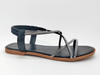 Navy Blue Elegant Color Young Understated Women Sandals