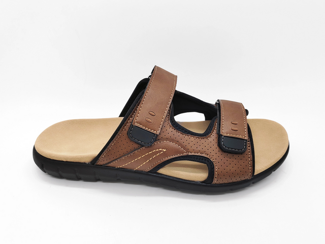 Brown Casual Wear Breathable Durable Men's Sandals